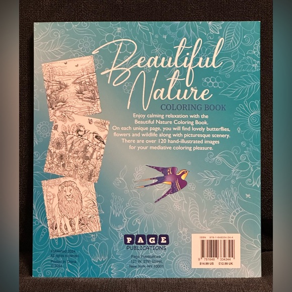 Adult Coloring Book - Picture 2 of 16